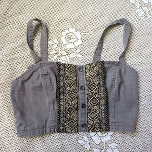 Urban Outfitters Staring at Stars Crop top